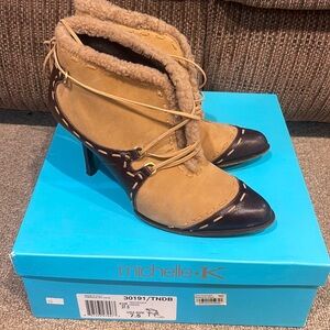 Michele K shearling booties
